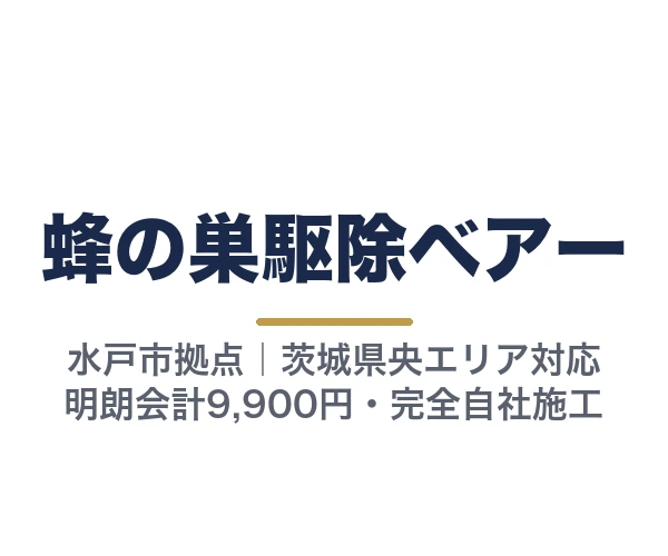 蜂の巣駆除ベアー