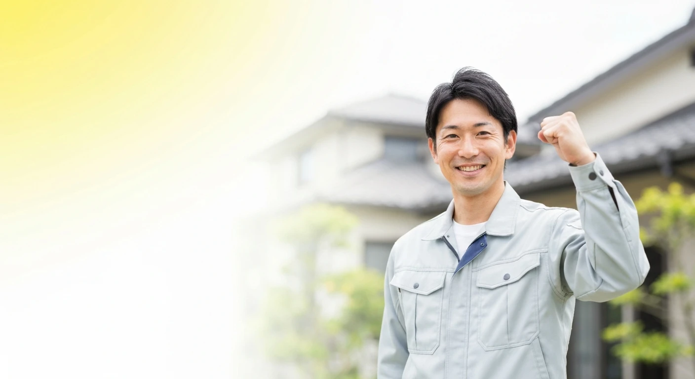ハチ110番のプロ作業員